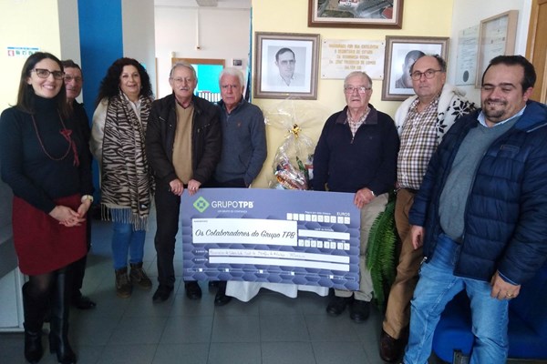 Solidaridad del Grupo TPB apoya una asociación de Almeirim